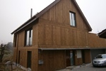 MINERGIE Einfamilienhaus in Holzbauweise